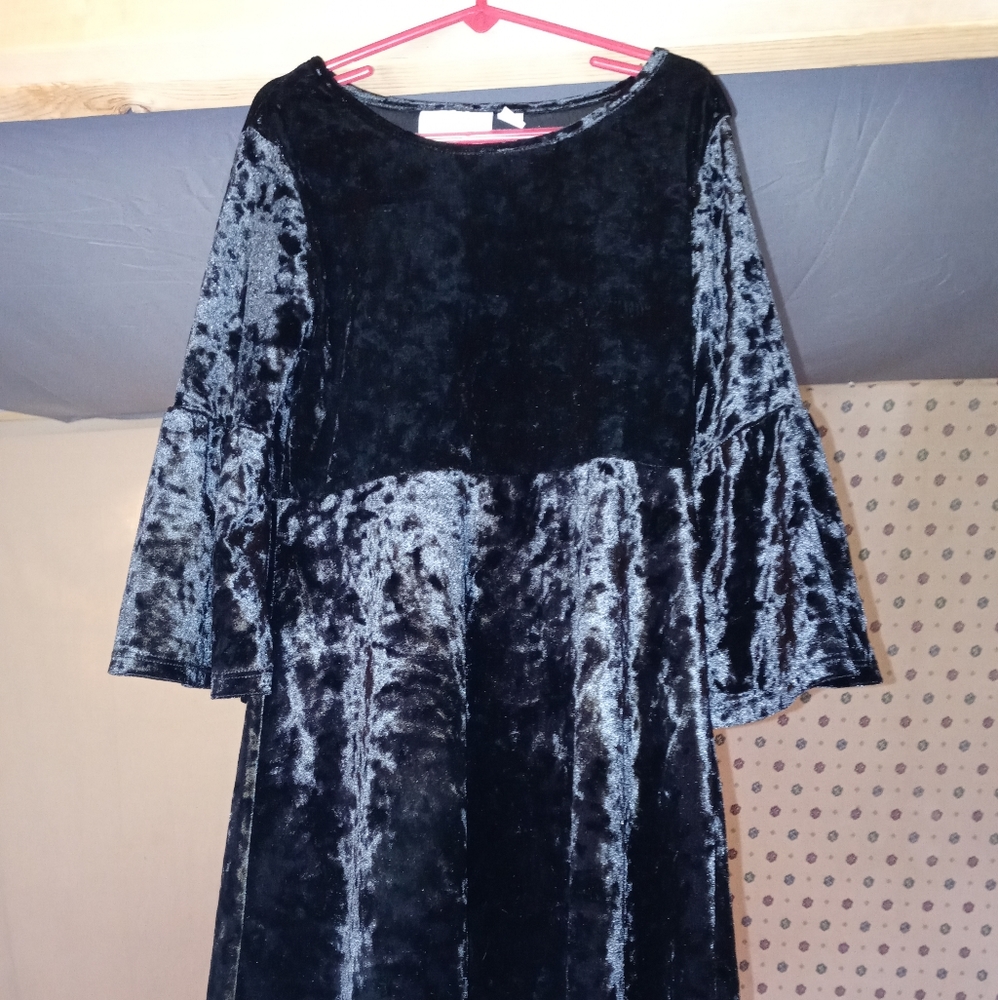 Black Velvet Dress